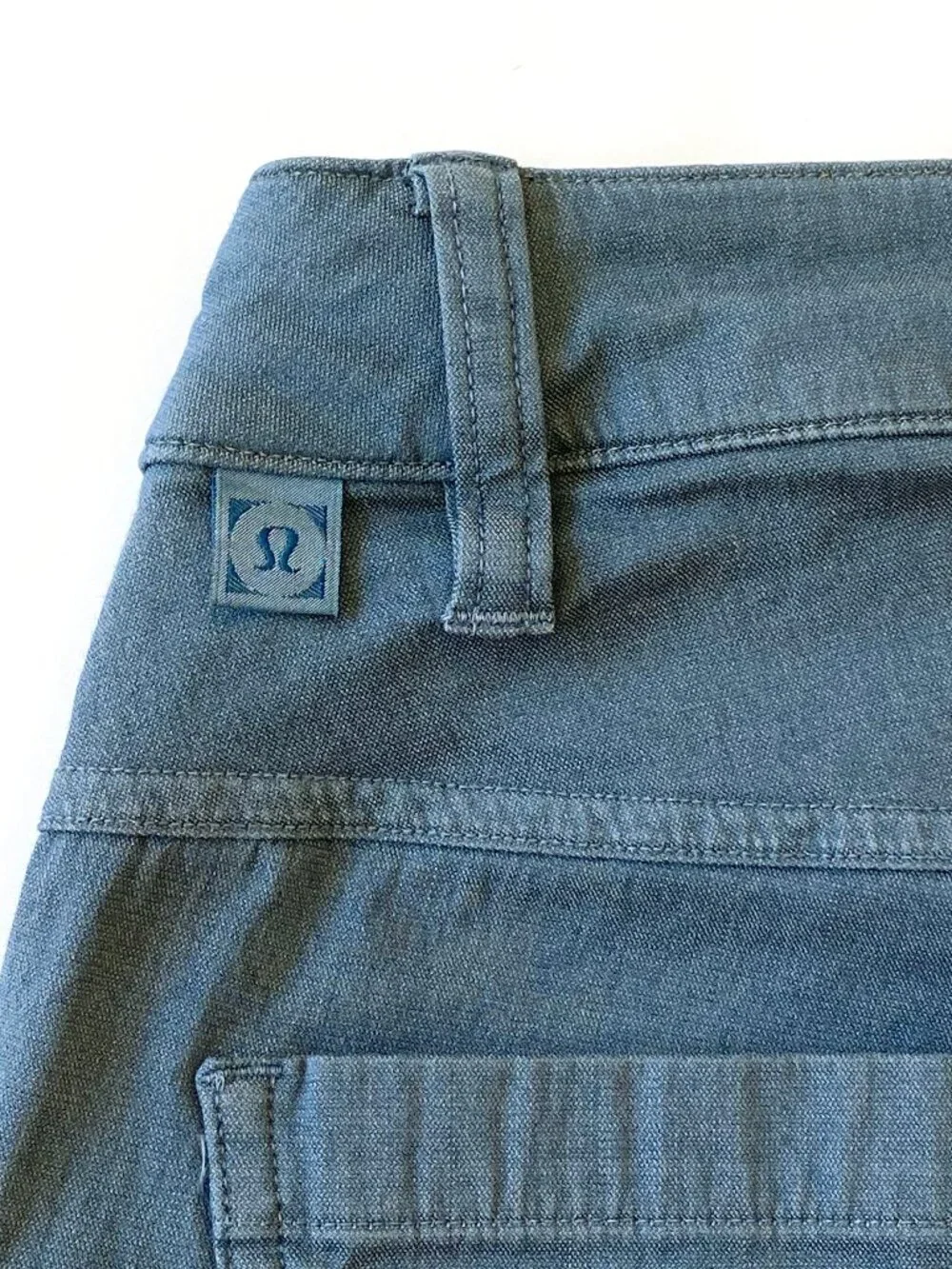 Lululemon Mens ABC Slim Fit 5 Pocket Pants Garment Dyed Gray 30
